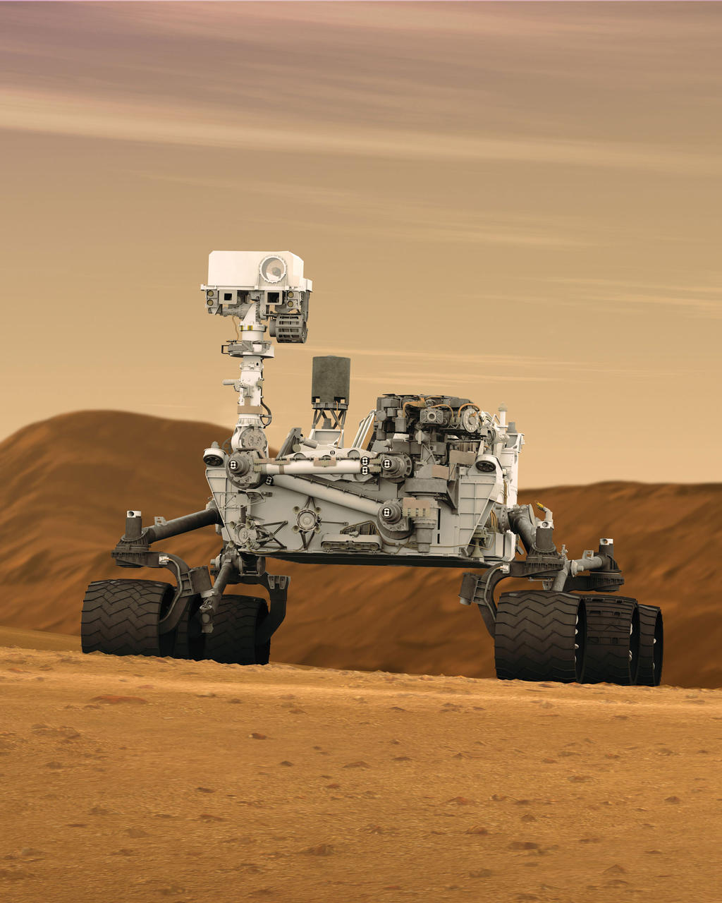 Curiosity rover